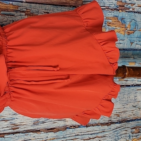 Loveriche Red ruffled romper - Picture 5 of 13